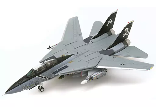 ミニカー　1/72 F-14B アメリカ海軍 第103戦闘飛行隊 ジョリーロジャース 空母ドワイト・D・アイゼンハワー搭載 98年 AA101 [001626]