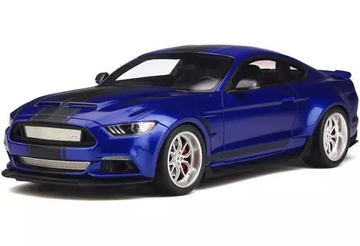 ミニカー　1/18 フォード シェルビー GT350 ワイドボディ(ブルー) [GTS238]