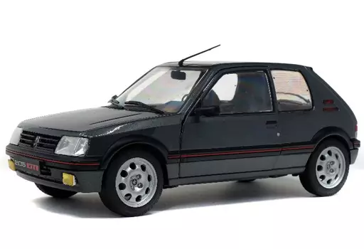 ミニカー　1/18 プジョー 205 GTI Mk.2(ブラック) [S1801704]