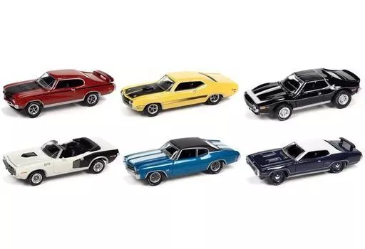 ミニカー　1/64 2021 マッスルカー USA リリース 2 セットA 6個アソート