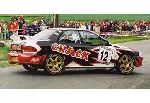 ミニカー　1/18 スバル インプレッサ 1998年ベルギー イーペル Westhoek ラリー #12 Paul Lietaer/Geert Derammelaere [5515]