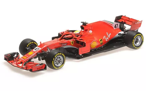 ミニカー　1/18 フェラーリ SF71H ミック・シューマッハ フィオラノ 1月テスト 2021 [PBBR211847]
