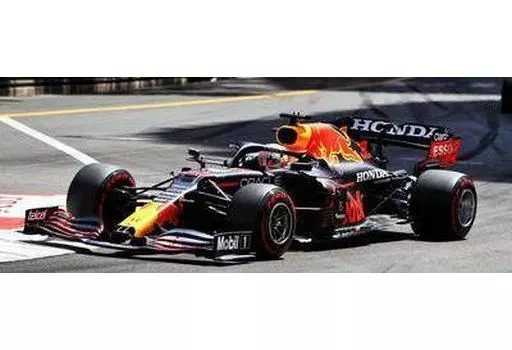 ミニカー　1/18 Red Bull Racing Honda RB16B Red Bull Racing Winner Monaco GP 2021 Max Verstappen #33 With No.1 Board [18S595]