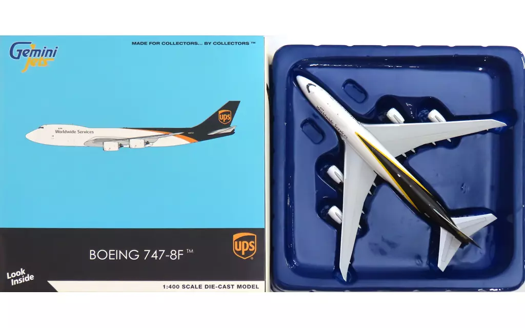 ミニカー　1/400 747-8F UPS(ユナイテッド・パーセル・サービス) N607UP [GJUPS1990]