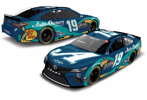 ミニカー　1/24 “マーティン・トゥールークスJr.” オートオーナーズ・インシュランス/MTJF TOYOTA カムリ NASCAR 2021 カラークローム #19 [C192123AOSMTCL]