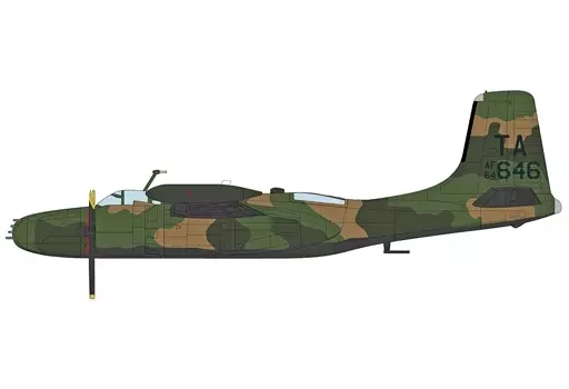 ミニカー　1/72 B-26K カウンター・インベーダー 609SOS タイ 1969 [HA3226]