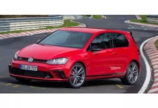 ミニカー　1/18 VW ゴルフ MK7 GTI クラブスポーツ S 2017(レッド) [DNA000160]