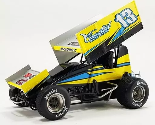 ミニカー　1/18 Buch Motorsports Sprint Car 2022 Justin Peck #13 [A1822007]