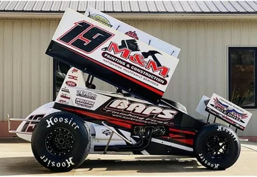 ミニカー　1/18 Murray-Marks Motorsports Sprint Car 2022 Brent Marks #19 [A1822016]