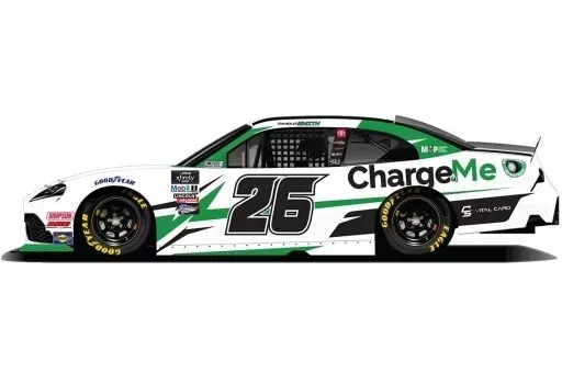 ミニカー　1/24 ”チャンドラー・スミス” チャージ・ミー TOYOTA スープラ NASCAR Xfinityシリーズ 2022 #26 「フードオープンシリーズ」 [N262223CRMCS]