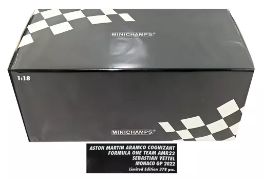 ミニカー　1/18 アストン マーティン アラムコ コグニザント フォーミュラ ワン チーム AMR22 セバスチャン・ベッテル オーストラリアGP 2022 [117220305]