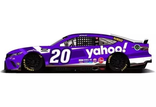ミニカー　1/24 ”クリストファー・ベル” ヤフー TOYOTA カムリ NASCAR 2022 ネクストジェネレーション #20 「カラークロームシリーズ」 [C202223YAHCDCL]