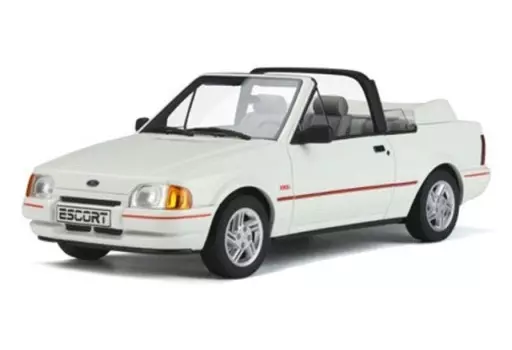ミニカー　1/18 フォード エスコート Mk.4 カブリオレ XR3i(ホワイト) [OTM398]