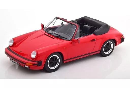 ミニカー　1/18 Porsche 911 SC Cabriolet 1983 red with Softtop [KKDC180752]