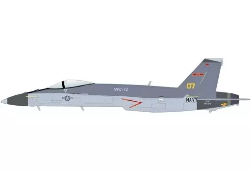 ミニカー　1/72 F/A-18E スーパーホーネット “アメリカ海軍 第12混成戦闘飛行隊 2021” [HA5131]