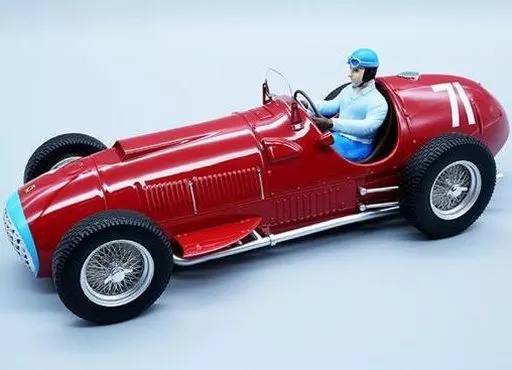 ミニカー　1/18 フェラーリ 375 F1 ニュルブルクリンクGP 1951 優勝車 A.Ascari ドライバーフィギュア付 #71 [TMD18-63D]