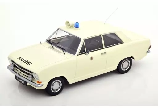 ミニカー　1/18 Opel Kadett B 1972 Police Germany(ホワイト) [KKDC180646]