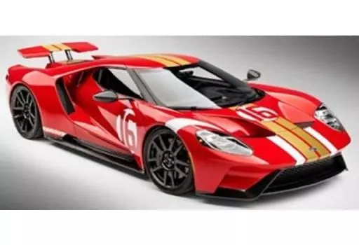 ミニカー　1/18 フォード GT ヘリテイジ エディション ALAN MANN(レッド) [GTS883]