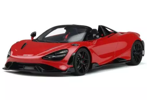 ミニカー　1/18 マクラーレン 765LT スパイダー(レッド) [GTS420]