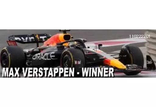 ミニカー　1/18 オラクル レッド ブル レーシング RB18 マックス・フェルスタッペン アブダビGP 2022 ウィナー  「MINICHAMPS」 [110222201]