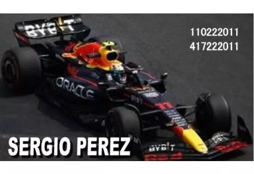 ミニカー　1/18 オラクル レッド ブル レーシング RB18 セルジオ・ペレス メキシコGP 2022 「MINICHAMPS」 [110222011]