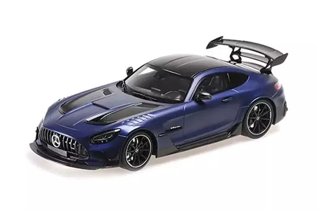 ミニカー　1/18 メルセデス AMG GT ブラックシリーズ 2020(マットブルーメタリック) 「MINICHAMPS」 [155032021]