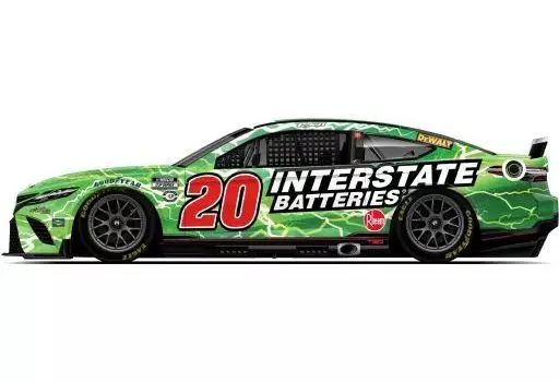 ミニカー　1/24 ”クリストファー・ベル” NTERSTATE BATTERIES TOYOTA カムリ NASCAR 2023 #20 「フードオープンシリーズ」 [C202323INBCD]