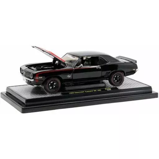 ミニカー　1/24 1969 Chevrolet Camaro SS 396(グロスブラック) [40300-103A]