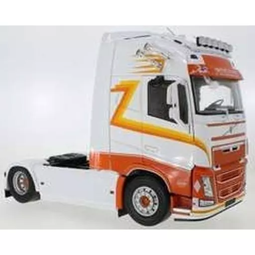 ミニカー　1/18 ボルボ FH16 XL キャブ 2018(ホワイト×オレンジ) [PCL30219] 駿河屋 -<中古>1/18 ボルボ FH16 XL キャブ 2018(ホワイト