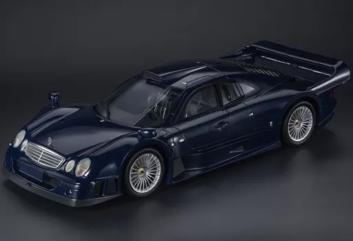 ミニカー　1/12 メルセデス AMG CLK-GTR クーペ(ダークブルー) [TOP12-48B]