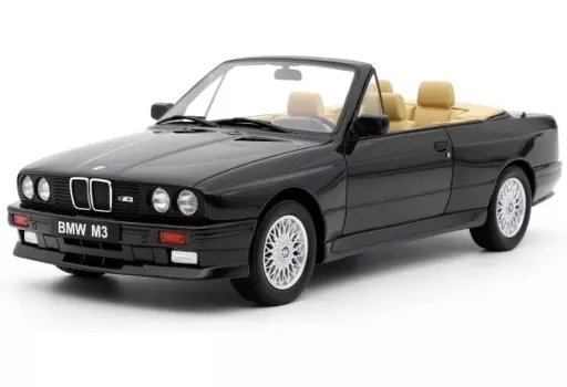 ミニカー　1/18 BMW M3(E30) コンバーチブル 1989 (ブラック) [OTM1012]