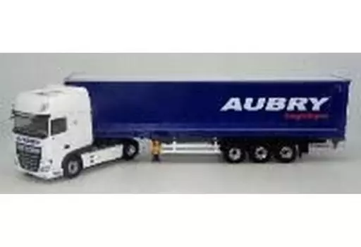 ミニカー　1/43 DAF XF MY 2017 スーパースペース キャブ トートライナー TRANSPORTS AUBRY [116618]