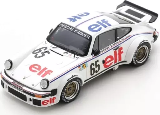 ミニカー　1/18 Porsche 934 19th 24H Le Mans 1976 B. Wollek - D. Pironi - M-C ”BEAUMONT” #65 [18S863]