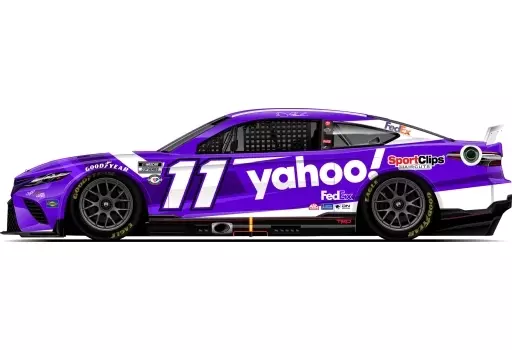ミニカー　1/24 ”デニー・ハムリン” YAHOO TOYOTA カムリ NASCAR 2023 #11 「エリートシリーズ」 [C112322YAHDH]