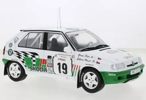 ミニカー　1/18 シュコダ フェリシア キットカー 1995年ツール・ド・コルス P.Sibera/P.Gross #19 [18RMC149B]