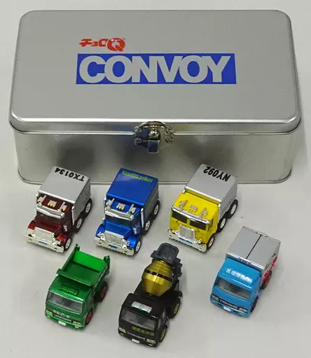 チョロQ CONVOY(6台セット) TARGA限定(箱・ジャケット・ケース不備(中))