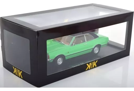 ミニカー　1/18 Ford Taunus GXL Sedan 1971(ライトグリーン×ブラック) [KKDC180971]