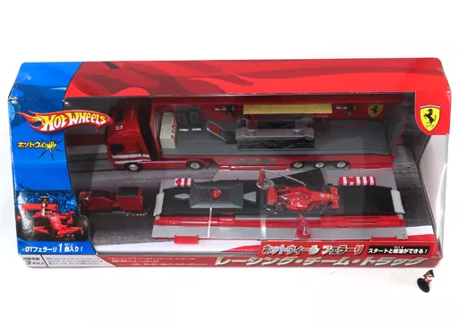 1/64 ホットウィール フェラーリ レーシング・チーム・トラック(2台セット) 「Hot Wheels」 [M0292]