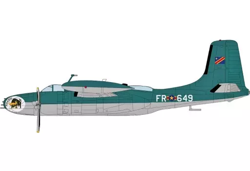 ミニカー　1/72 B-26K カウンター・インベーダー ”コンゴ共和国空軍 1965” [HA3228]