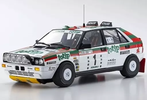 ミニカー　1/18 ランチア デルタ HF 4WD タルガ・フローリオ ”チーム ランチア トティップ” 1987 #1 [KS08960C]