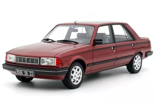 ミニカー　1/18 プジョー 305 GTX 1985 世界限定(レッド) [OTM1032]