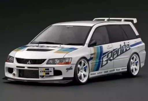 ミニカー　1/18 Mitsubishi Lancer Evolution Wagon CT9W(ホワイト) [IG2775]