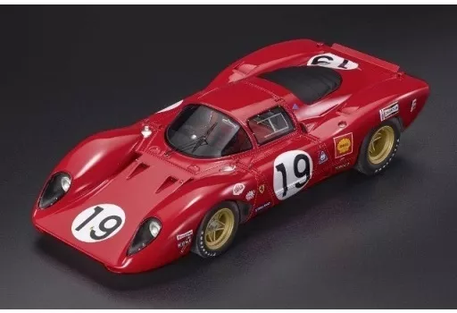 ミニカー　1/18 フェラーリ 312P クーペ 1969 ル・マン24h C.エイモン / P.シェッテ #19 [TOP130B]