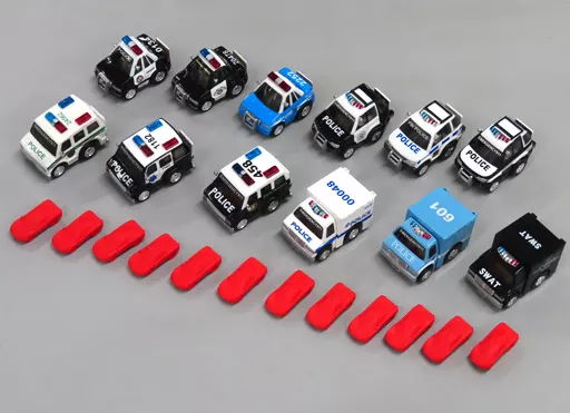 12種セット チョロQ 「THE POLICE」