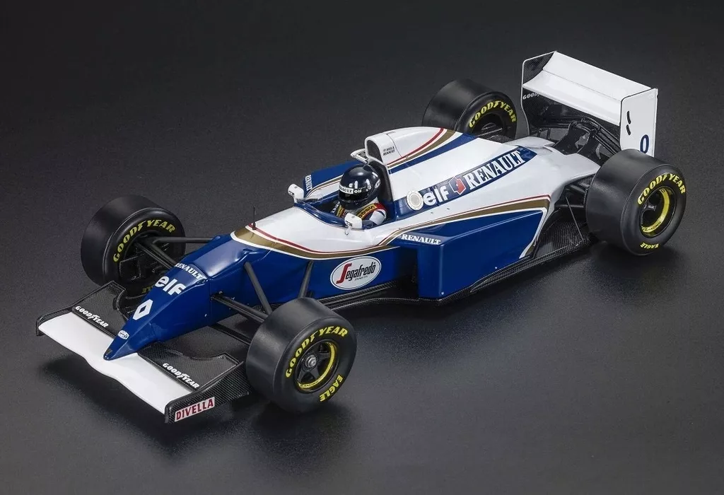 ミニカー　1/18 ウィリアムズ FW16 1994 ブラジルGP 2nd D.ヒル #0 ドライバー付 「GP REPLICASシリーズ」 [GRP174AWD]
