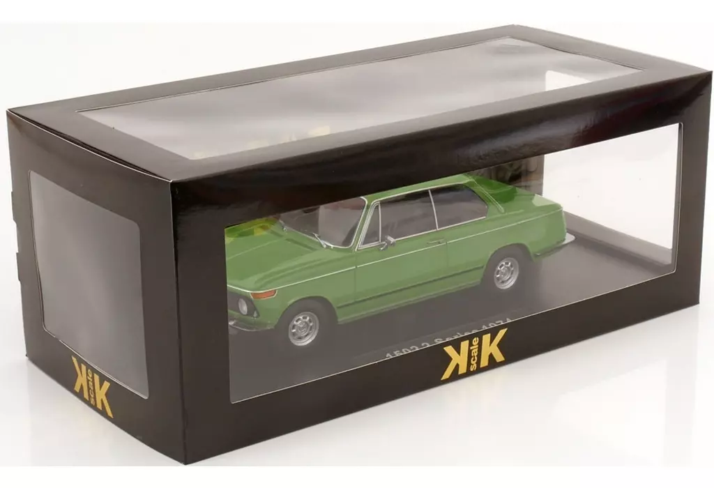 ミニカー　1/18 BMW 1502 2.series 1974(グリーン) [KKDC181145]