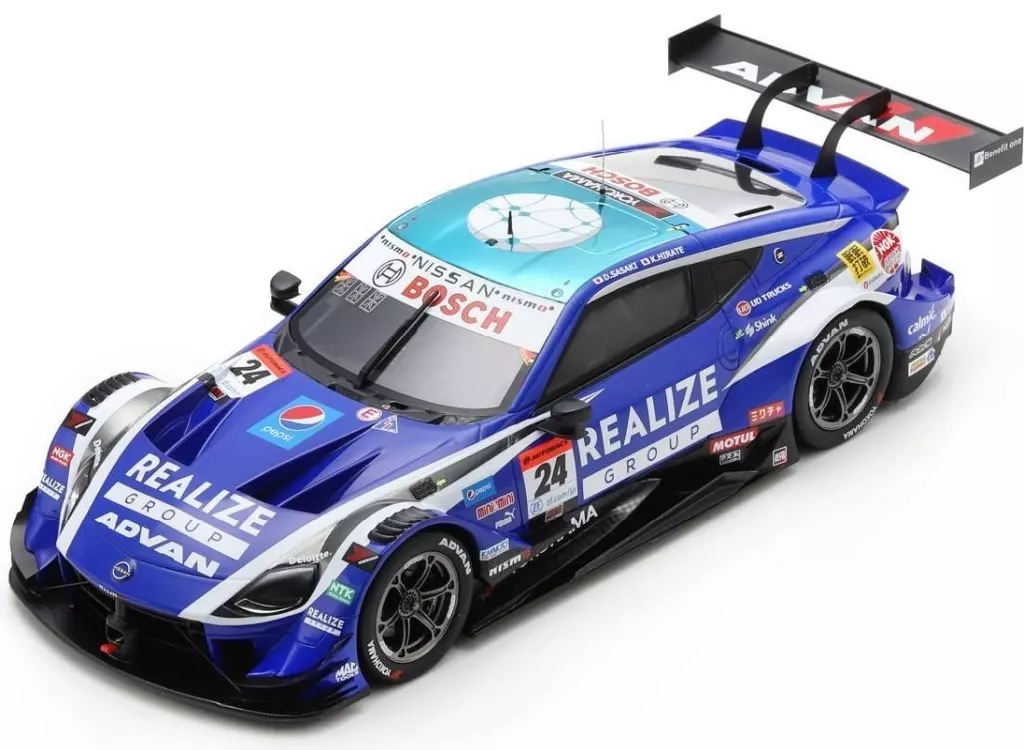 ミニカー　1/18 REALIZE Corporation ADVAN Z KONDO RACING GT500 SUPER GT 2023 Daiki Sasaki - Kohei Hirate #24 [18SGT004]
