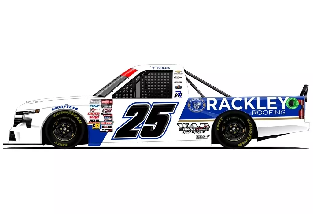 ミニカー　1/24 RACKLEY ROOFING 50th ANNIVERSARY 2024 シボレー シルバラード タイ・ディロン #25 「Action Racing Collectables Series」 [LR302975]
