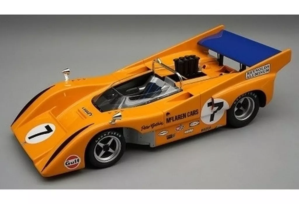 ミニカー　1/18 マクラーレン M8D Can Am ロードアメリカ 1970 優勝車 Peter Gethin #7 [TM18-331B]