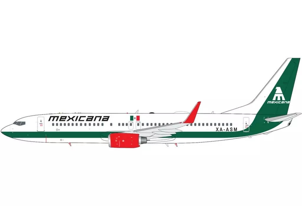 ミニカー　1/200 737-800W メキシカーナ航空 XA-ASM [G2MXA1303]